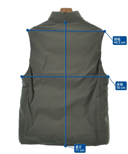 BEAUTY&YOUTH UNITED ARROWS（ビューティーアンドユースユナイテッドアローズ）ダウンジャケット/ダウンベスト グレー サイズ:XL メンズ/2200662167037