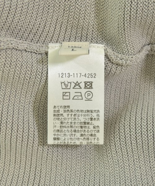 BEAUTY&YOUTH UNITED ARROWS（ビューティーアンドユースユナイテッドアローズ）ニット・セーター グレー サイズ:L メンズ/2200709776130