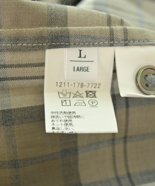 BEAUTY&YOUTH UNITED ARROWS（ビューティーアンドユースユナイテッドアローズ）カジュアルシャツ グレー サイズ:L メンズ/2200708694022