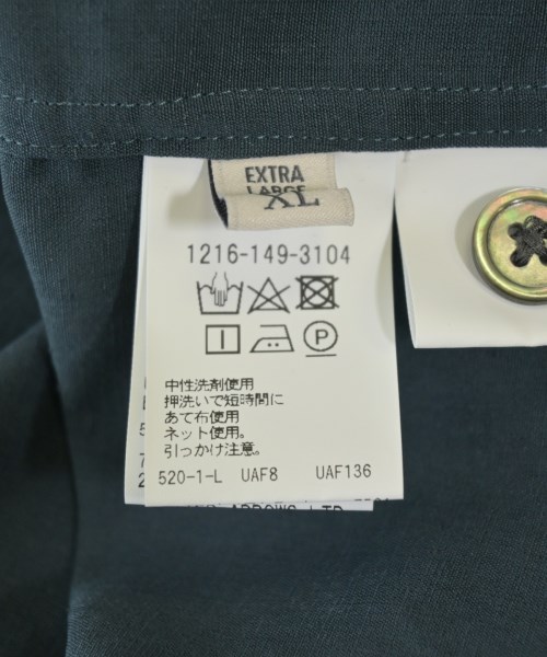 BEAUTY&YOUTH UNITED ARROWS（ビューティーアンドユースユナイテッドアローズ）カジュアルシャツ 緑 サイズ:XL メンズ/2200712361026