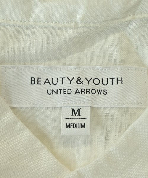 BEAUTY&YOUTH UNITED ARROWS（ビューティーアンドユースユナイテッドアローズ）シャツワンピース 白 サイズ:M レディース/2200709957041