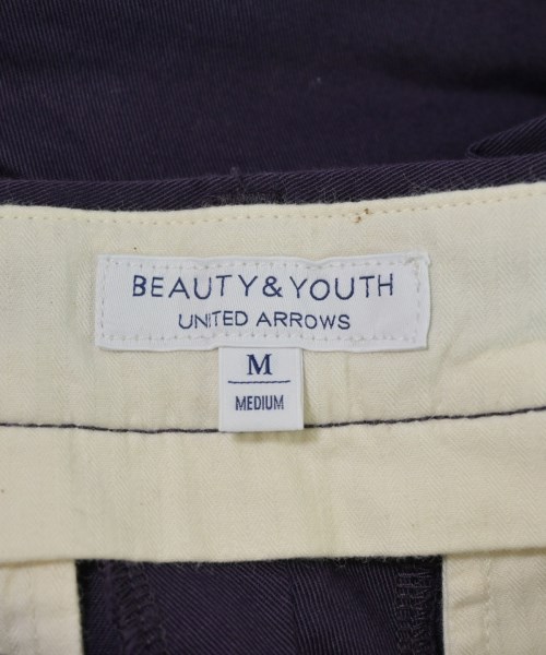 BEAUTY&YOUTH UNITED ARROWS（ビューティーアンドユースユナイテッドアローズ）チノパン 紫 サイズ:M メンズ/2200709960188