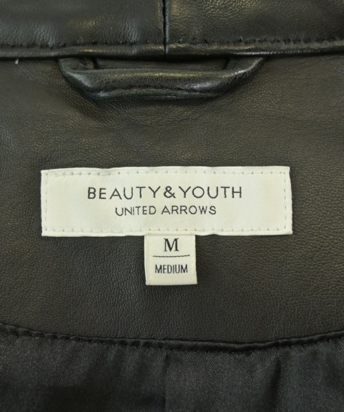 BEAUTY&YOUTH UNITED ARROWS（ビューティーアンドユースユナイテッドアローズ）ライダース 黒 サイズ:M メンズ/2200713534061