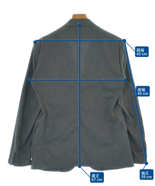 BEAUTY&YOUTH UNITED ARROWS（ビューティーアンドユースユナイテッドアローズ）テーラードジャケット グレー サイズ:M メンズ/2200715320044