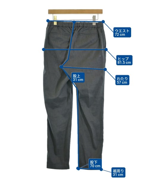 BEAUTY&YOUTH UNITED ARROWS（ビューティーアンドユースユナイテッドアローズ）スラックス グレー サイズ:M メンズ/2200715320051