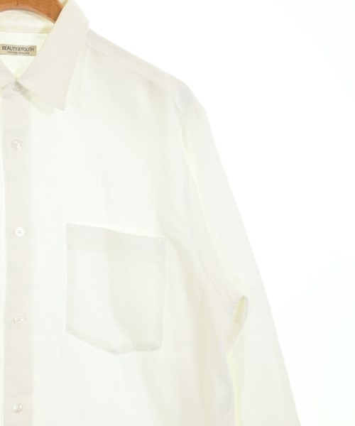 BEAUTY&YOUTH UNITED ARROWS（ビューティーアンドユースユナイテッドアローズ）カジュアルシャツ 白 サイズ:M メンズ/2200716347170