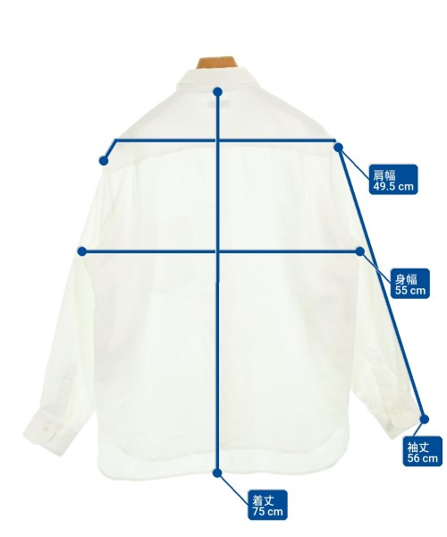 BEAUTY&YOUTH UNITED ARROWS（ビューティーアンドユースユナイテッドアローズ）カジュアルシャツ 白 サイズ:M メンズ/2200716347170