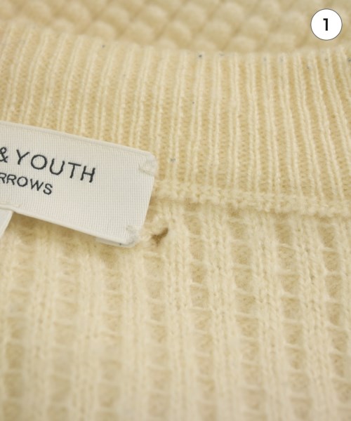 BEAUTY&YOUTH UNITED ARROWS（ビューティーアンドユースユナイテッドアローズ）ニット・セーター 黄 サイズ:M メンズ/2200710455123
