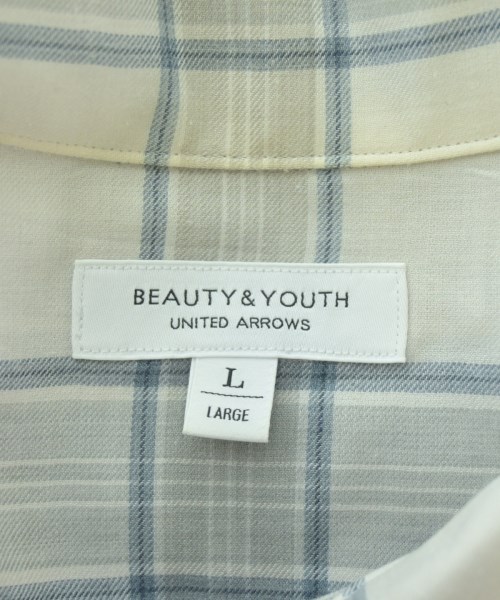 BEAUTY&YOUTH UNITED ARROWS（ビューティーアンドユースユナイテッドアローズ）カジュアルシャツ グレー サイズ:L メンズ/2200718989033