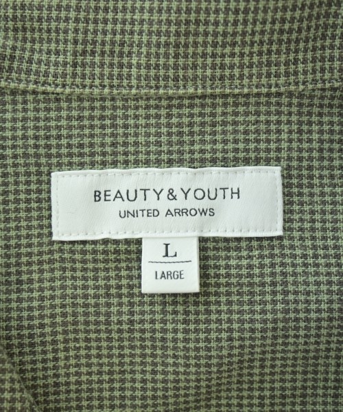BEAUTY&YOUTH UNITED ARROWS（ビューティーアンドユースユナイテッドアローズ）カジュアルシャツ カーキ サイズ:L メンズ/2200718989040