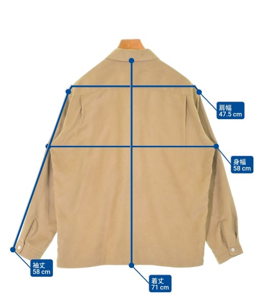 BEAUTY&YOUTH UNITED ARROWS（ビューティーアンドユースユナイテッドアローズ）カジュアルシャツ 茶 サイズ:M メンズ/2200645024050