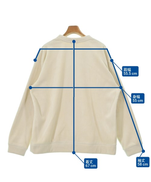 BEAUTY&YOUTH UNITED ARROWS（ビューティーアンドユースユナイテッドアローズ）スウェット 白 サイズ:L メンズ/2200645234091