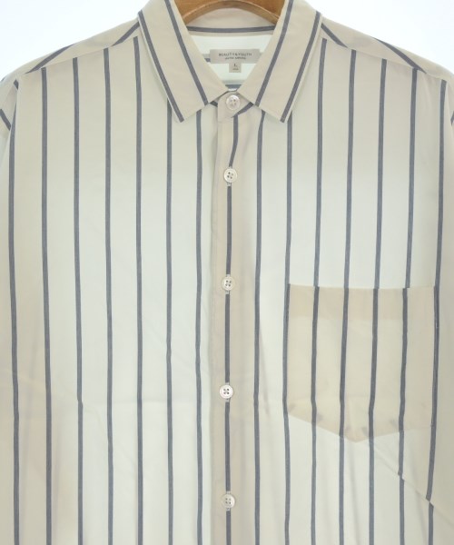 BEAUTY&YOUTH UNITED ARROWS（ビューティーアンドユースユナイテッドアローズ）カジュアルシャツ 白 サイズ:L メンズ/2200645192209