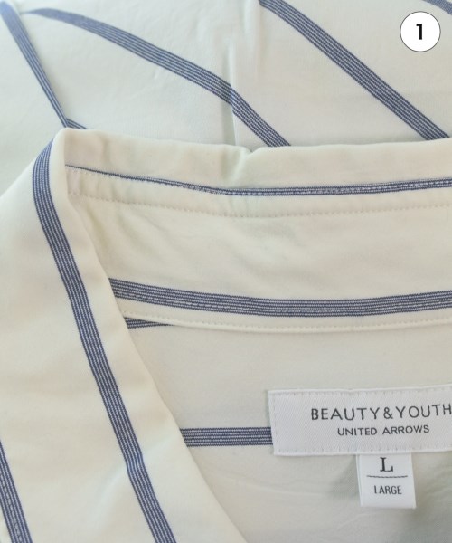 BEAUTY&YOUTH UNITED ARROWS（ビューティーアンドユースユナイテッドアローズ）カジュアルシャツ 白 サイズ:L メンズ/2200645192209