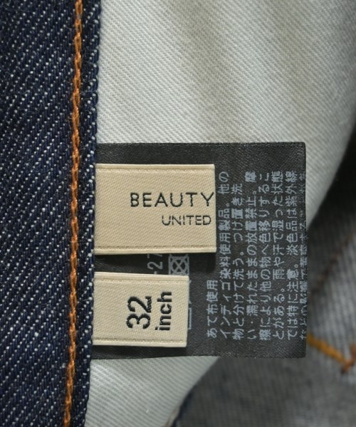 BEAUTY&YOUTH UNITED ARROWS（ビューティーアンドユースユナイテッドアローズ）デニムパンツ 紺 サイズ:32(L位) メンズ/2200636661097