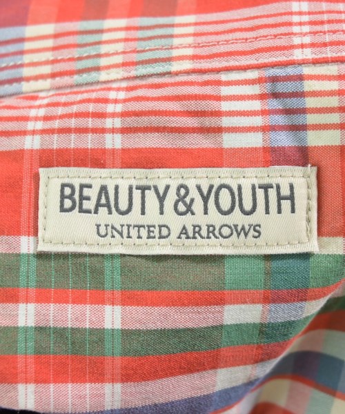 BEAUTY&YOUTH UNITED ARROWS（ビューティーアンドユースユナイテッドアローズ）カジュアルシャツ 赤 サイズ:XL メンズ/2200648338062