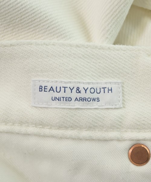 BEAUTY&YOUTH UNITED ARROWS（ビューティーアンドユースユナイテッドアローズ）デニムパンツ 白 サイズ:L メンズ/2200648376040