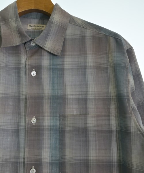 BEAUTY&YOUTH UNITED ARROWS（ビューティーアンドユースユナイテッドアローズ）カジュアルシャツ グレー サイズ:M メンズ/2200648286158