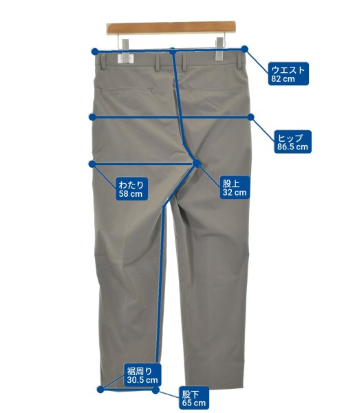 BEAUTY&YOUTH UNITED ARROWS（ビューティーアンドユースユナイテッドアローズ）スラックス グレー サイズ:L メンズ/2200649796045