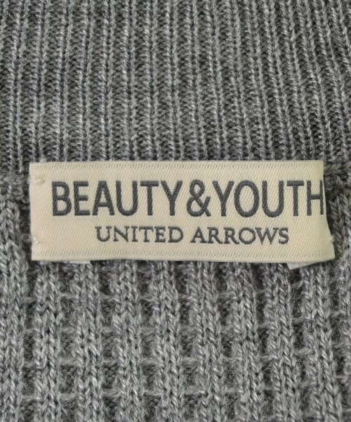 BEAUTY&YOUTH UNITED ARROWS（ビューティーアンドユースユナイテッドアローズ）ニット・セーター グレー サイズ:S メンズ/2200641605024
