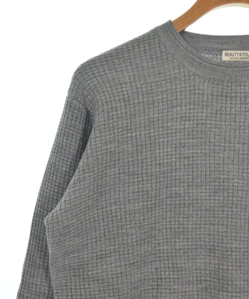 BEAUTY&YOUTH UNITED ARROWS（ビューティーアンドユースユナイテッドアローズ）ニット・セーター グレー サイズ:S メンズ/2200641605024