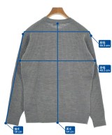 BEAUTY&YOUTH UNITED ARROWS（ビューティーアンドユースユナイテッドアローズ）ニット・セーター グレー サイズ:S メンズ/2200641605024