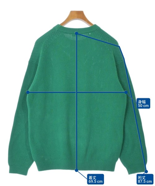 BEAUTY&YOUTH UNITED ARROWS（ビューティーアンドユースユナイテッドアローズ）ニット・セーター 緑 サイズ:L メンズ/2200651236140