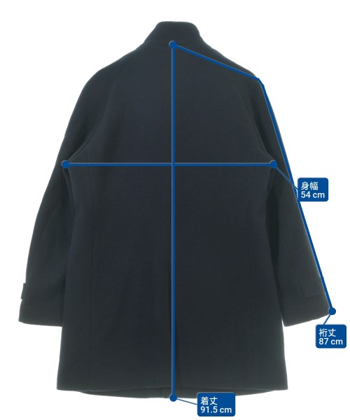 BEAUTY&YOUTH UNITED ARROWS（ビューティーアンドユースユナイテッドアローズ）ステンカラーコート 紺 サイズ:L メンズ/2200651301060