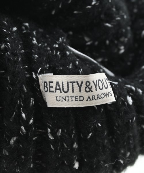 BEAUTY&YOUTH UNITED ARROWS（ビューティーアンドユースユナイテッドアローズ）ニットキャップ・ビーニー 黒 サイズ:- メンズ/2200651342032