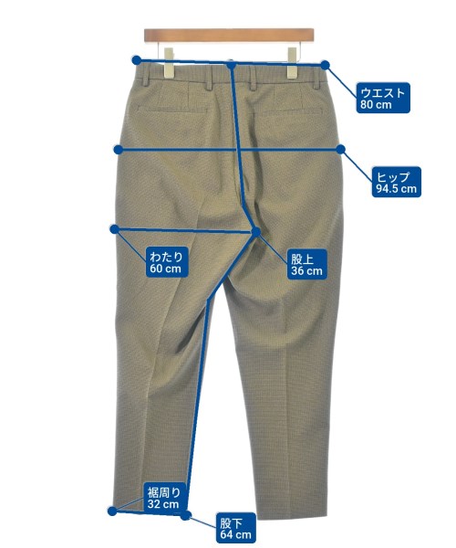 BEAUTY&YOUTH UNITED ARROWS（ビューティーアンドユースユナイテッドアローズ）スラックス 茶 サイズ:M メンズ/2200638895148