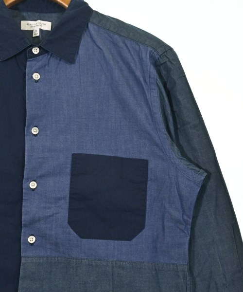 BEAUTY&YOUTH UNITED ARROWS（ビューティーアンドユースユナイテッドアローズ）カジュアルシャツ 紺 サイズ:M メンズ/2200652305111