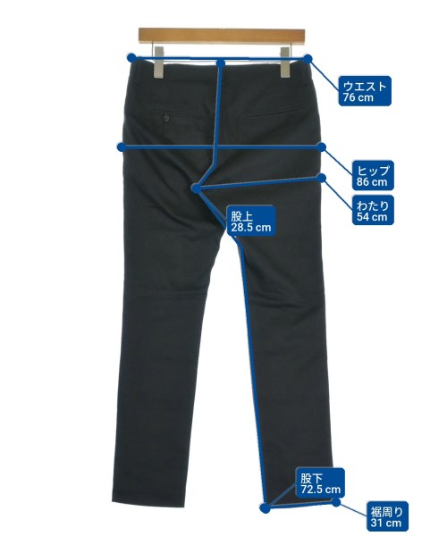 BEAUTY&YOUTH UNITED ARROWS（ビューティーアンドユースユナイテッドアローズ）チノパン 黒 サイズ:S メンズ/2200642478023