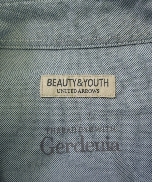 BEAUTY&YOUTH UNITED ARROWS（ビューティーアンドユースユナイテッドアローズ）カジュアルシャツ 青 サイズ:M メンズ/2200647314104