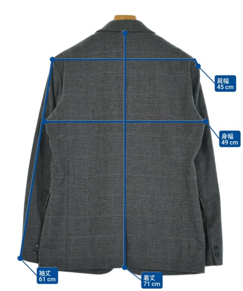 BEAUTY&YOUTH UNITED ARROWS（ビューティーアンドユースユナイテッドアローズ）カジュアルジャケット グレー サイズ:L メンズ/2200649362028