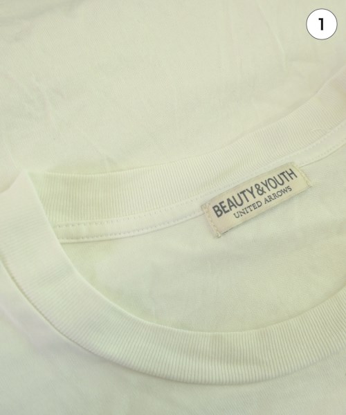 BEAUTY&YOUTH UNITED ARROWS（ビューティーアンドユースユナイテッドアローズ）Tシャツ・カットソー 白 サイズ:S メンズ/2200702239052