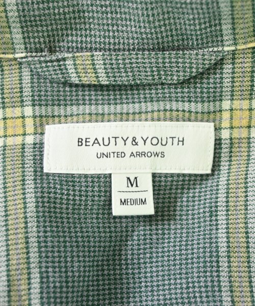 BEAUTY&YOUTH UNITED ARROWS（ビューティーアンドユースユナイテッドアローズ）カジュアルシャツ 緑 サイズ:M メンズ/2200702658075
