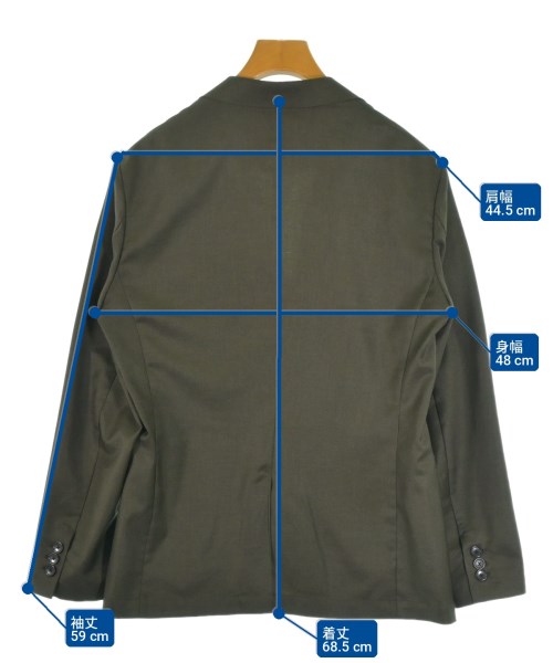 BEAUTY&YOUTH UNITED ARROWS（ビューティーアンドユースユナイテッドアローズ）テーラードジャケット カーキ サイズ:M メンズ/2200701099046