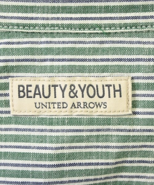 BEAUTY&YOUTH UNITED ARROWS（ビューティーアンドユースユナイテッドアローズ）カジュアルシャツ 緑 サイズ:S メンズ/2200703519214