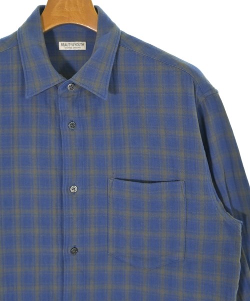 BEAUTY&YOUTH UNITED ARROWS（ビューティーアンドユースユナイテッドアローズ）カジュアルシャツ 青 サイズ:M メンズ/2200703310057