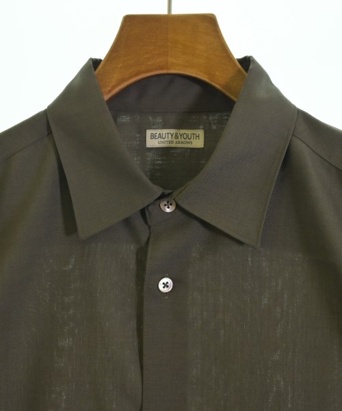 BEAUTY&YOUTH UNITED ARROWS（ビューティーアンドユースユナイテッドアローズ）カジュアルシャツ 茶 サイズ:L メンズ/2200702570025