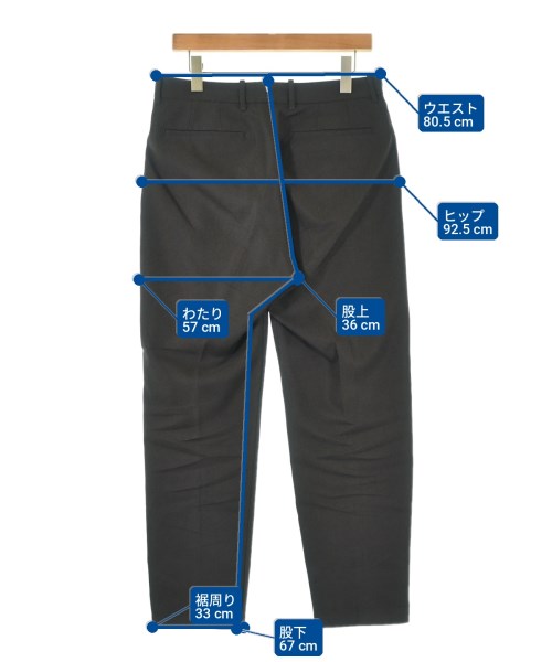 BEAUTY&YOUTH UNITED ARROWS（ビューティーアンドユースユナイテッドアローズ）スラックス 茶 サイズ:M メンズ/2200705670043