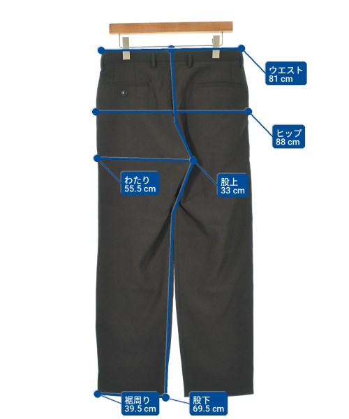 BEAUTY&YOUTH UNITED ARROWS（ビューティーアンドユースユナイテッドアローズ）スラックス 茶 サイズ:M メンズ/2200705670074