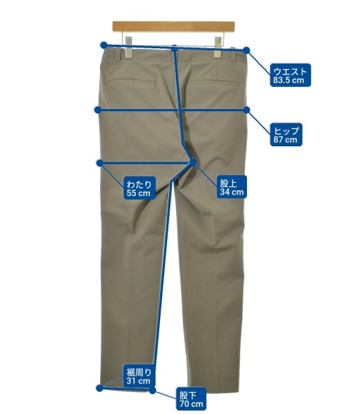 BEAUTY&YOUTH UNITED ARROWS（ビューティーアンドユースユナイテッドアローズ）スラックス ベージュ サイズ:L メンズ/2200703463050