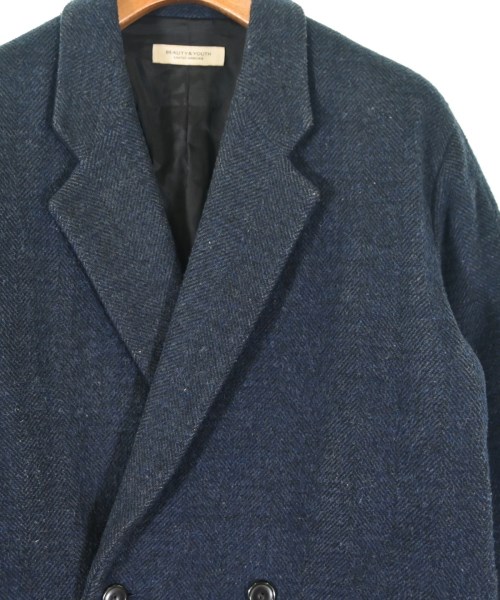 BEAUTY&YOUTH UNITED ARROWS（ビューティーアンドユースユナイテッドアローズ）チェスターコート 紺 サイズ:M メンズ/2200705480055