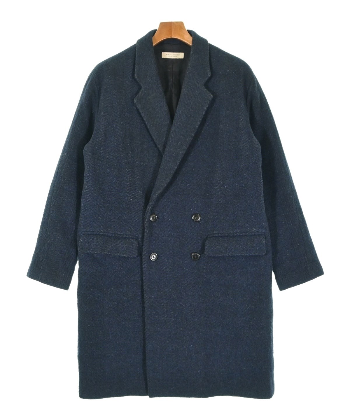 H BEAUTY&YOUTH UNITED ARROWS チェスターコート BEAUTY&YOUTH UNITED ARROWS（ビューティーアンドユースユナイテッド