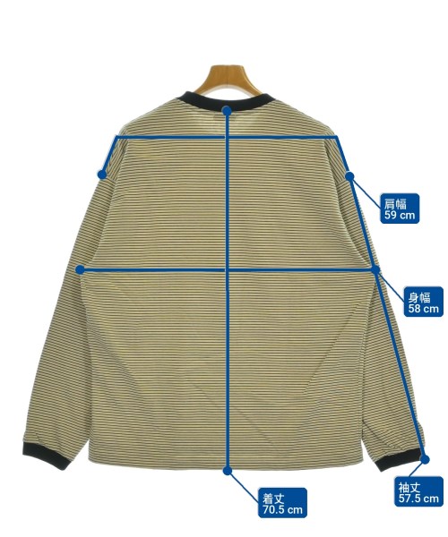 BEAUTY&YOUTH UNITED ARROWS（ビューティーアンドユースユナイテッドアローズ）Tシャツ・カットソー ベージュ サイズ:L メンズ/2200706750058