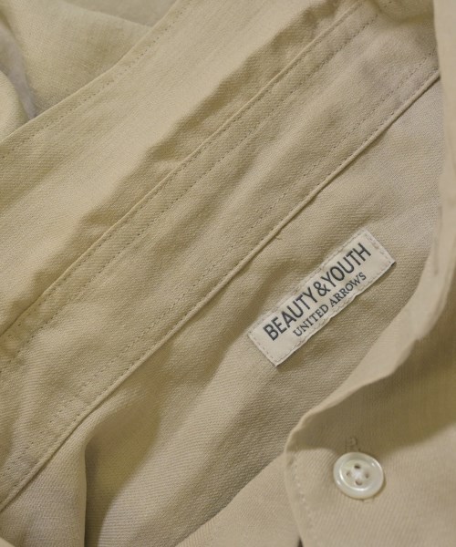 BEAUTY&YOUTH UNITED ARROWS（ビューティーアンドユースユナイテッドアローズ）カジュアルシャツ ベージュ サイズ:S メンズ/2200704318014