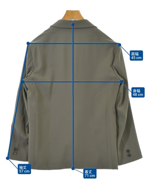 BEAUTY&YOUTH UNITED ARROWS（ビューティーアンドユースユナイテッドアローズ）テーラードジャケット グレー サイズ:S メンズ/2200662485100