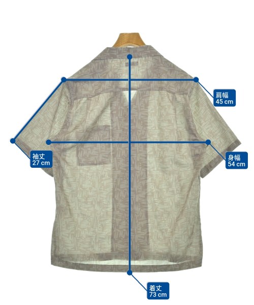 BEAUTY&YOUTH UNITED ARROWS（ビューティーアンドユースユナイテッドアローズ）カジュアルシャツ ベージュ サイズ:L メンズ/2200658328114