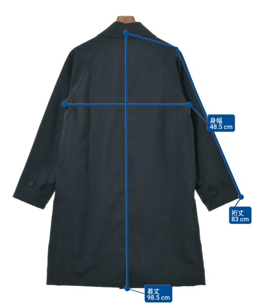 BEAUTY&YOUTH UNITED ARROWS（ビューティーアンドユースユナイテッドアローズ）ステンカラーコート 紺 サイズ:S メンズ/2200663706020